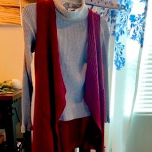 Handkerchief vest, and shirt